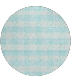 Addison Chantille ACN924-Aqua 8 ft. X 8 ft. Round Rug
