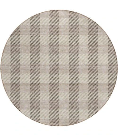 Addison Chantille ACN924-Beige 8 ft. X 8 ft. Round Rug