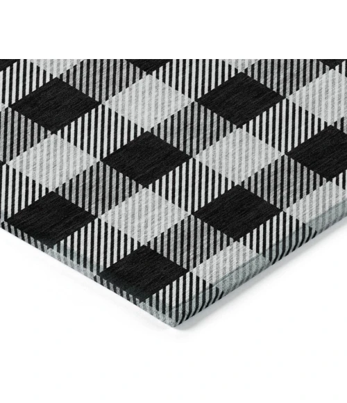 Addison Chantille ACN924-Black 8 ft. X 8 ft. Round Rug