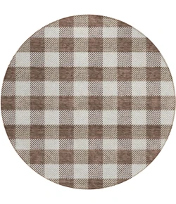 Addison Chantille ACN924-Brown 8 ft. X 8 ft. Round Rug