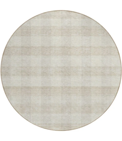 Addison Chantille ACN924-Ivory 8 ft. X 8 ft. Round Rug