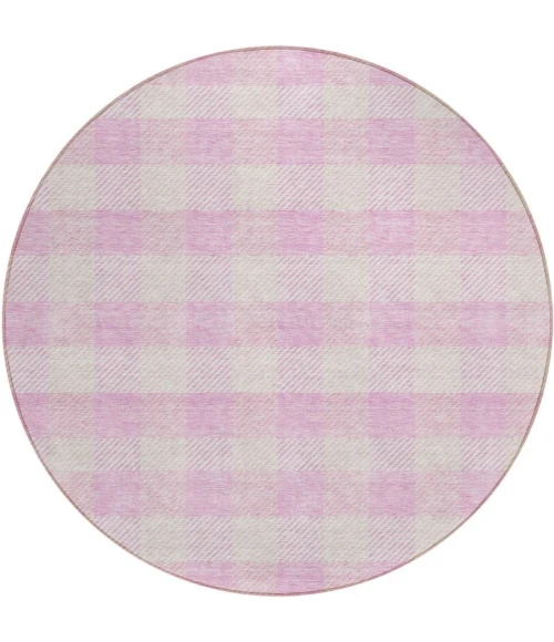Addison Chantille ACN924-Pink 8 ft. X 8 ft. Round Rug