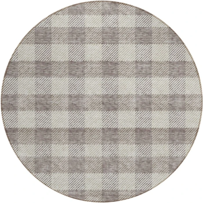 Addison Chantille ACN924-Taupe 8 ft. X 8 ft. Round Rug