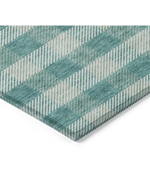 Addison Chantille ACN924-Teal 8 ft. X 8 ft. Round Rug