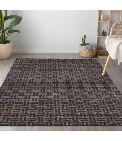 Addison Chantille ACN925-Chocolate 5 ft. X 7 ft. 6 in. Rectangle Rug