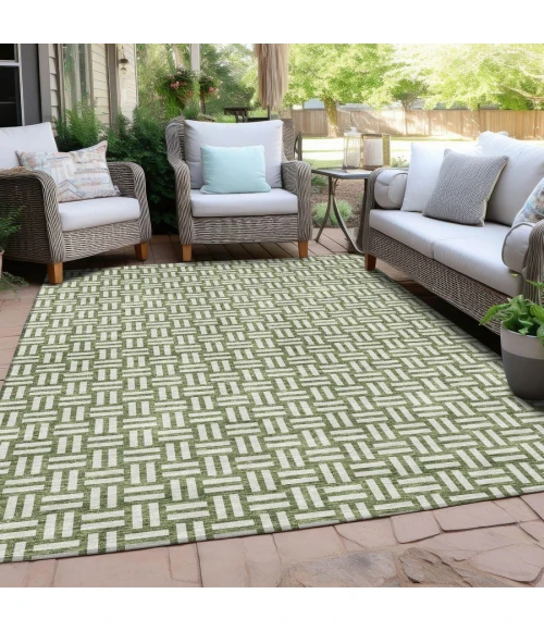 Addison Chantille ACN925-Green 5 ft. X 7 ft. 6 in. Rectangle Rug