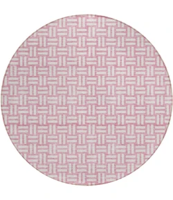 Addison Chantille ACN925-Pink 8 ft. X 8 ft. Round Rug