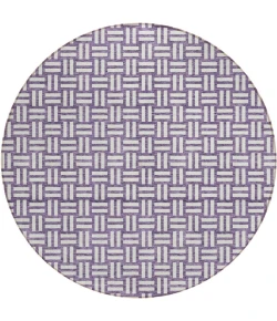 Addison Chantille ACN925-Purple 8 ft. X 8 ft. Round Rug