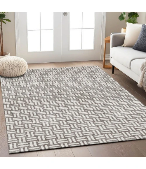 Addison Chantille ACN925-Taupe 5 ft. X 7 ft. 6 in. Rectangle Rug