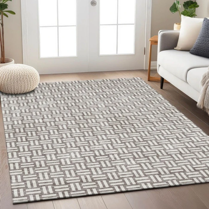 Addison Chantille ACN925-Taupe 10 ft. X 14 ft. Rectangle Rug
