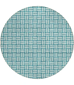 Addison Chantille ACN925-Teal 8 ft. X 8 ft. Round Rug
