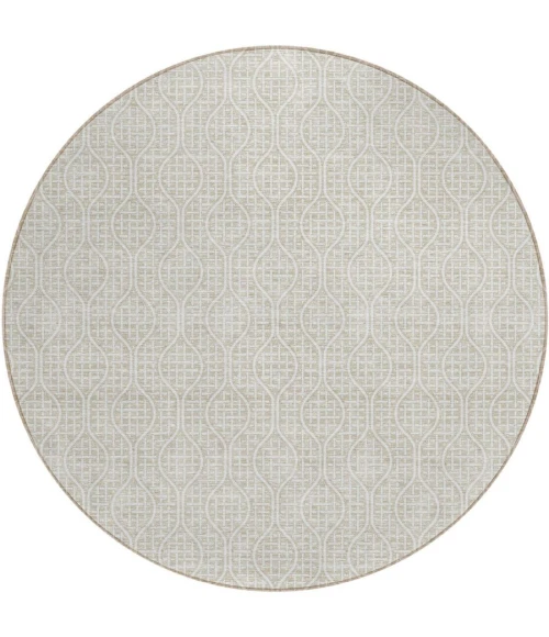 Addison Chantille ACN926-Beige 8 ft. X 8 ft. Round Rug