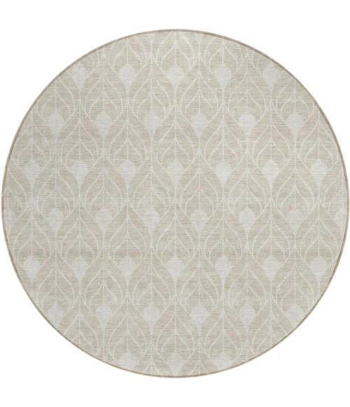 Addison Chantille ACN927-Beige 8 ft. X 8 ft. Round Rug