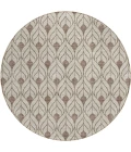 Addison Chantille ACN927-Brown 8 ft. X 8 ft. Round Rug