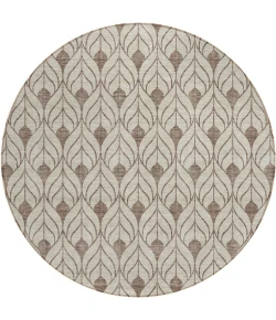 Addison Chantille ACN927-Brown 8 ft. X 8 ft. Round Rug