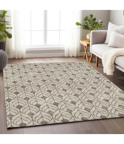 Addison Chantille ACN927-Brown 5 ft. X 7 ft. 6 in. Rectangle Rug