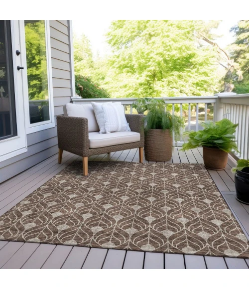 Addison Chantille ACN927-Chocolate 5 ft. X 7 ft. 6 in. Rectangle Rug