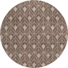 Addison Chantille ACN927-Chocolate 8 ft. X 8 ft. Round Rug