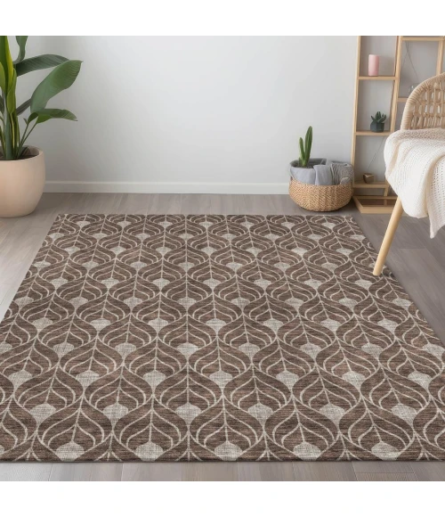 Addison Chantille ACN927-Chocolate 5 ft. X 7 ft. 6 in. Rectangle Rug