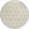 Addison Chantille ACN927-Gold 8 ft. X 8 ft. Round Rug