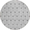 Addison Chantille ACN927-Silver 8 ft. X 8 ft. Round Rug
