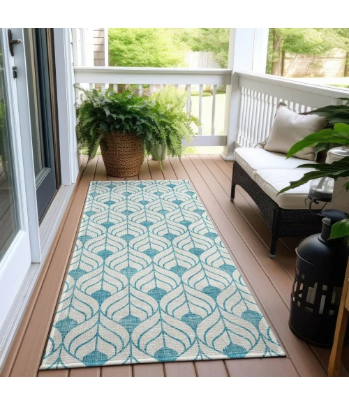 Addison Chantille ACN927-Teal 2 ft. 3 in. X 7 ft. 6 in. Rectangle Rug