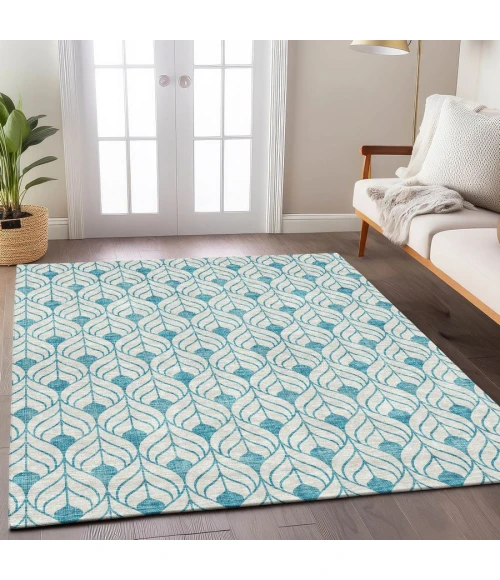 Addison Chantille ACN927-Teal 10 ft. X 14 ft. Rectangle Rug