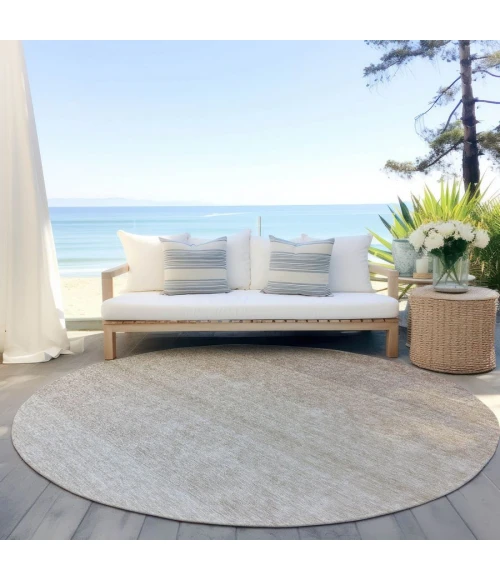 Addison Chantille ACN928-Beige 8 ft. X 8 ft. Round Rug