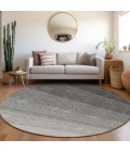 Addison Chantille ACN928-Black 8 ft. X 8 ft. Round Rug