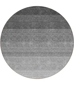 Addison Chantille ACN928-Black 8 ft. X 8 ft. Round Rug