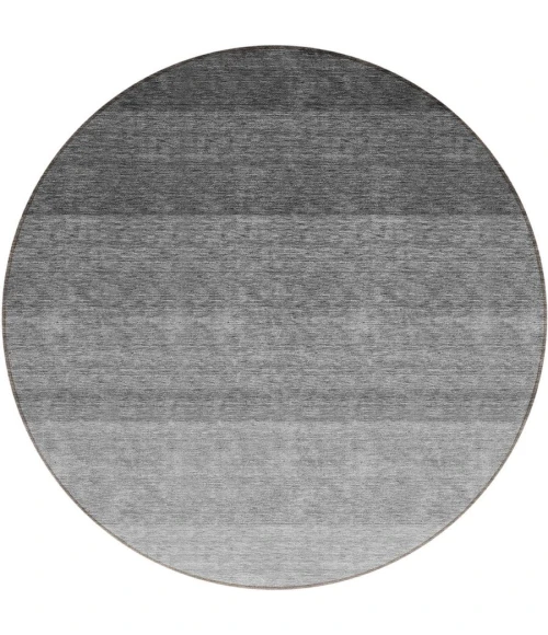 Addison Chantille ACN928-Black 8 ft. X 8 ft. Round Rug