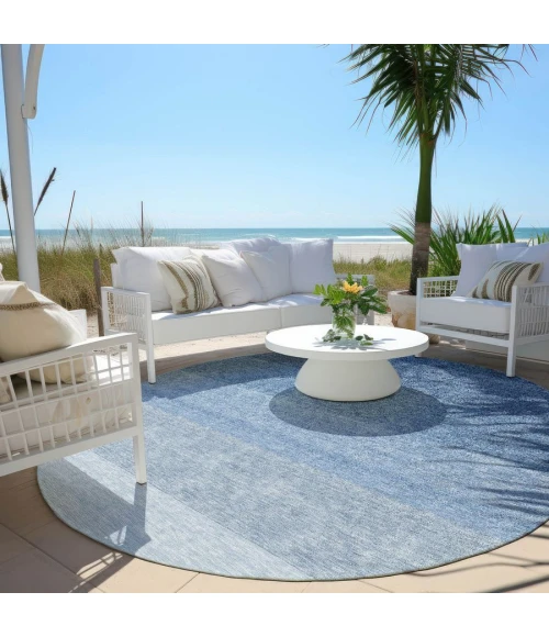 Addison Chantille ACN928-Blue 8 ft. X 8 ft. Round Rug