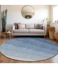Addison Chantille ACN928-Blue 8 ft. X 8 ft. Round Rug
