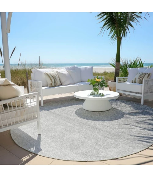 Addison Chantille ACN928-Gray 8 ft. X 8 ft. Round Rug