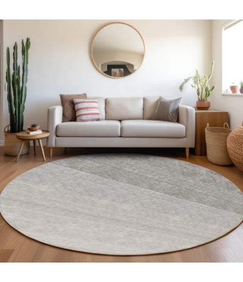 Addison Chantille ACN928-Gray 8 ft. X 8 ft. Round Rug