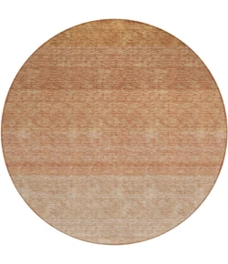 Addison Chantille ACN928-Paprika 8 ft. X 8 ft. Round Rug
