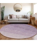 Addison Chantille ACN928-Purple 8 ft. X 8 ft. Round Rug