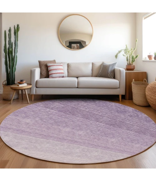 Addison Chantille ACN928-Purple 8 ft. X 8 ft. Round Rug