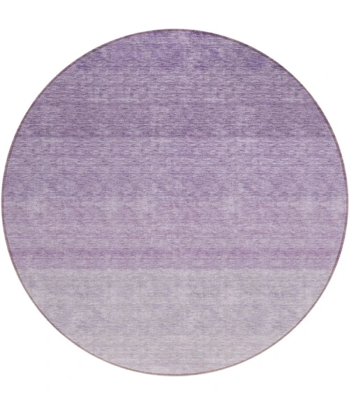 Addison Chantille ACN928-Purple 8 ft. X 8 ft. Round Rug
