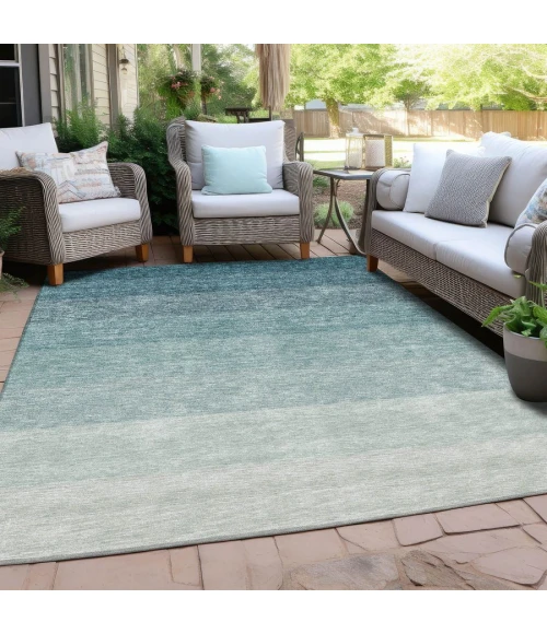 Addison Chantille ACN928-Teal 10 ft. X 14 ft. Rectangle Rug