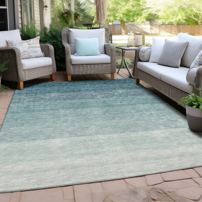 Addison Chantille ACN928-Teal 3 ft. X 5 ft. Rectangle Rug