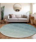 Addison Chantille ACN928-Teal 8 ft. X 8 ft. Round Rug