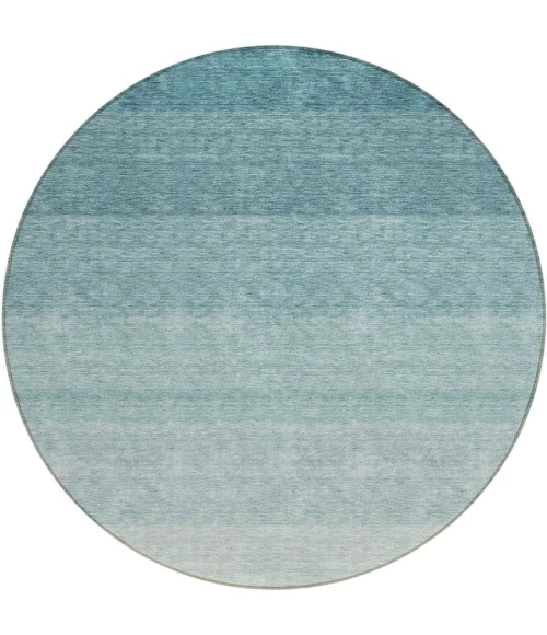 Addison Chantille ACN928-Teal 8 ft. X 8 ft. Round Rug