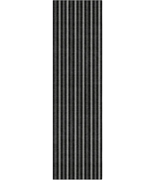 Addison Chantille ACN929-Black 2 ft. 3 in. X 7 ft. 6 in. Rectangle Rug