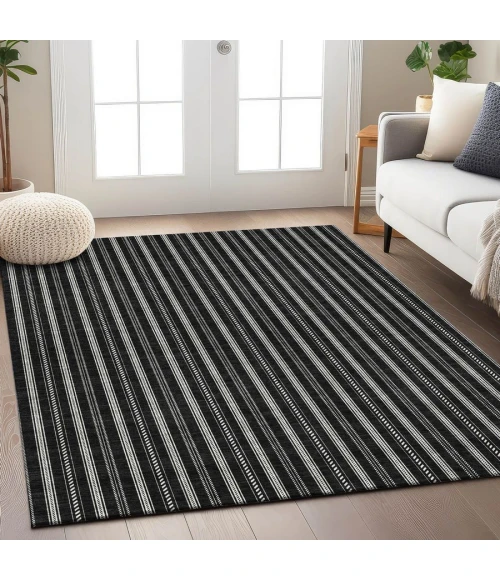 Addison Chantille ACN929-Black 9 ft. X 12 ft. Rectangle Rug