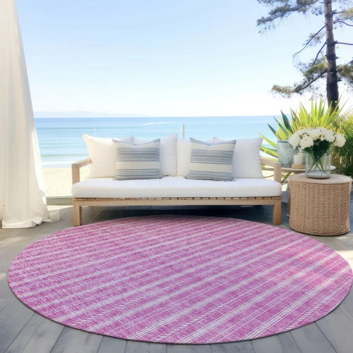 Addison Chantille ACN929-Blush 8 ft. X 8 ft. Round Rug