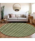 Addison Chantille ACN929-Olive 8 ft. X 8 ft. Round Rug