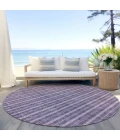 Addison Chantille ACN929-Purple 8 ft. X 8 ft. Round Rug
