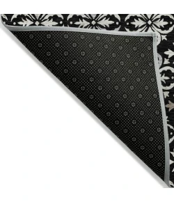 Addison Chantille ACN930-Black 8 ft. X 8 ft. Round Rug