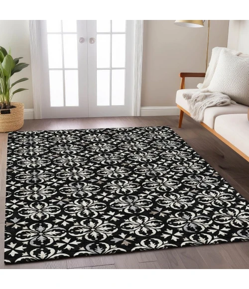 Addison Chantille ACN930-Black 5 ft. X 7 ft. 6 in. Rectangle Rug